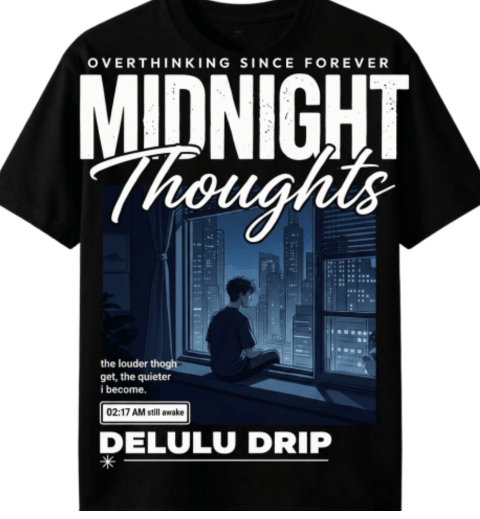 Midnight Thoughts Collection - DELULU DRIP™