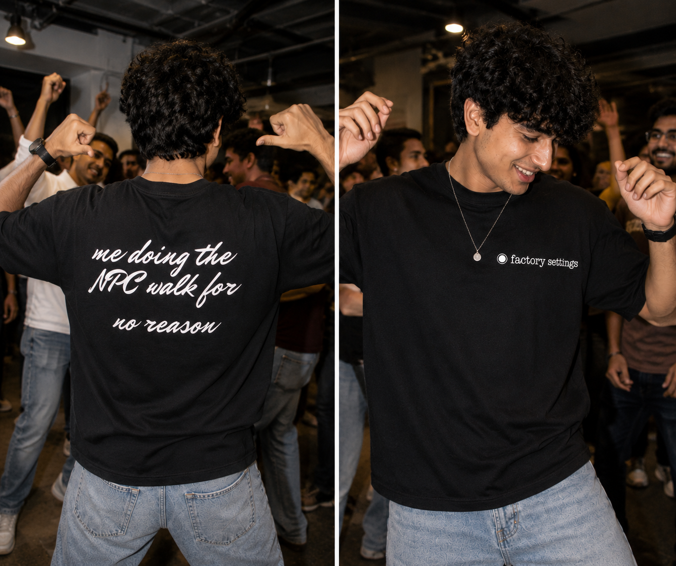 Me Doing NPC Walk For No Reason Graphic T-Shirt
