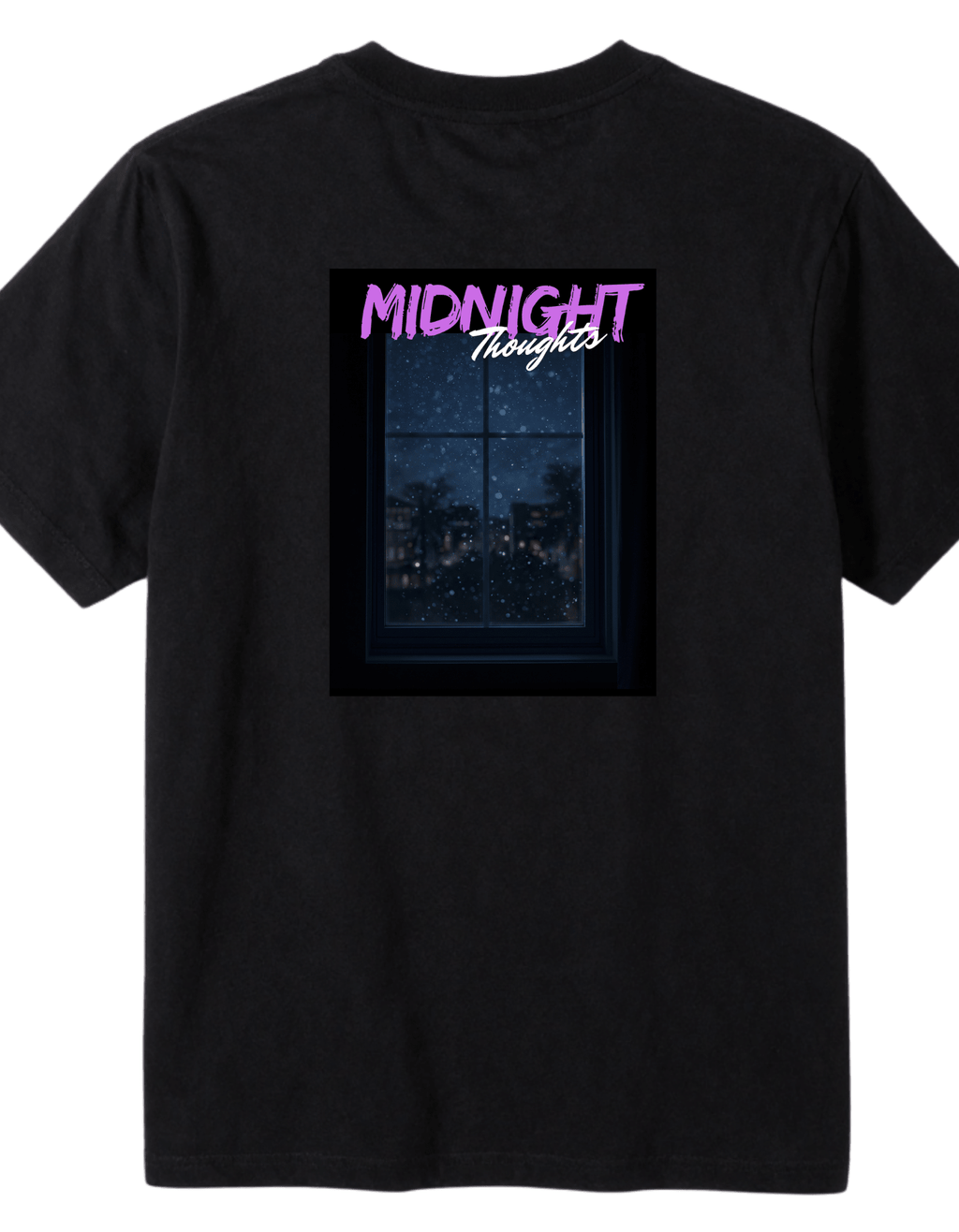 Midnight Thoughts Graphic T-Shirt for Women - DELULU DRIP™