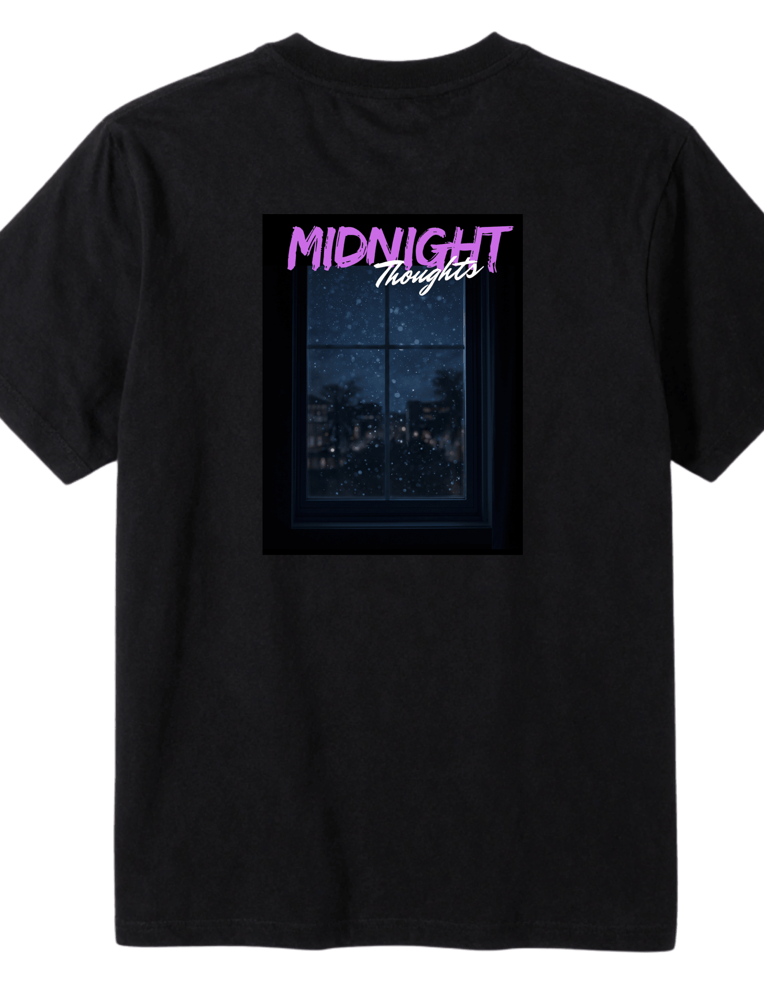 Midnight Thoughts Graphic T-Shirt for Women - DELULU DRIP™
