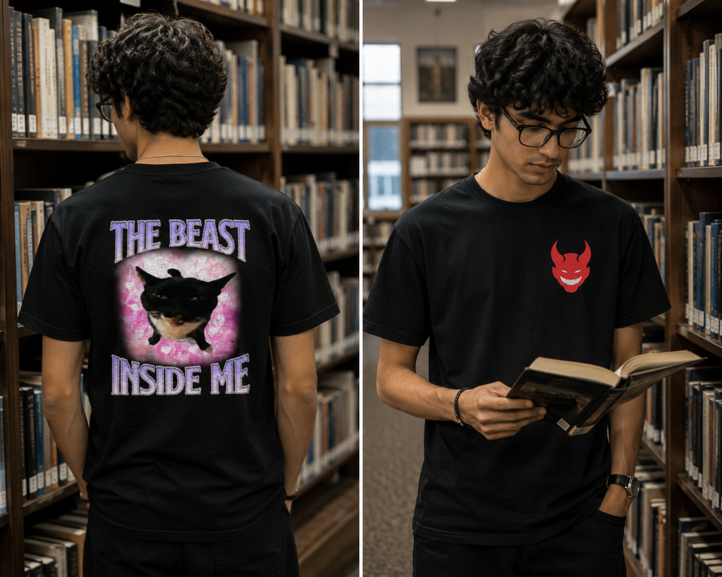 The Beast Inside Me Meme T-Shirt