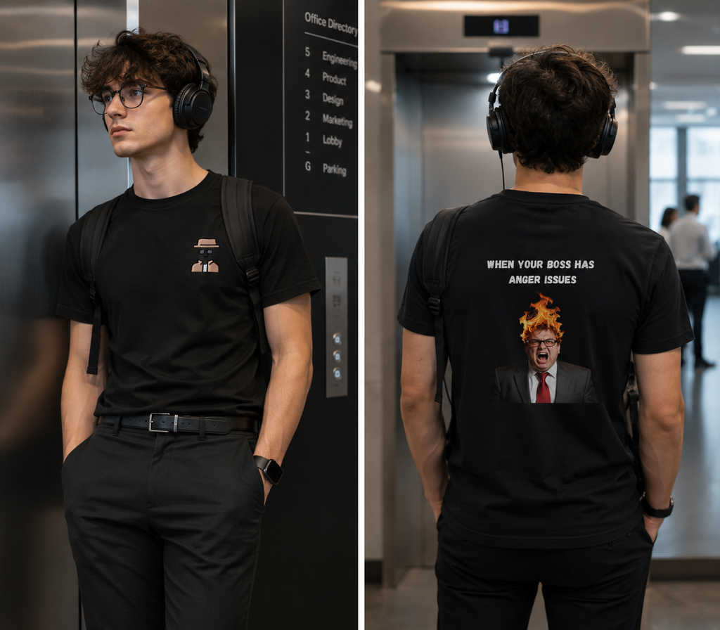When Your Boss Has Anger Issues Graphic T-Shirt