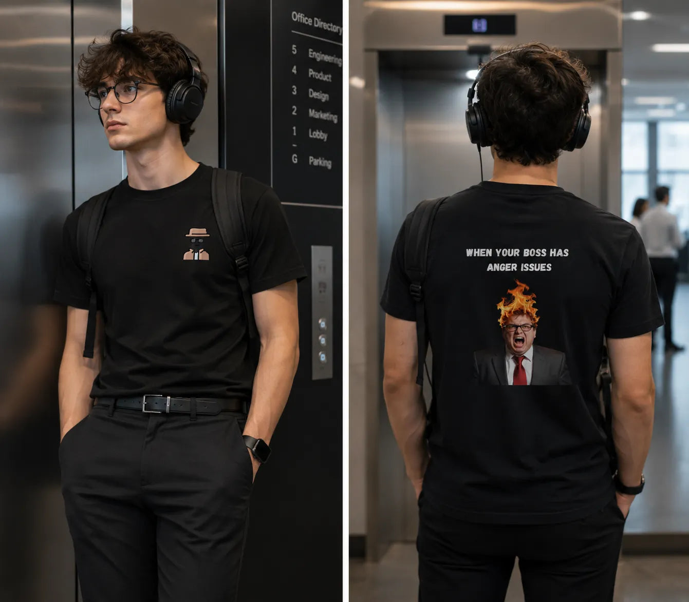 When Your Boss Has Anger Issues Graphic T-Shirt