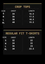 size chart for girls t shirt