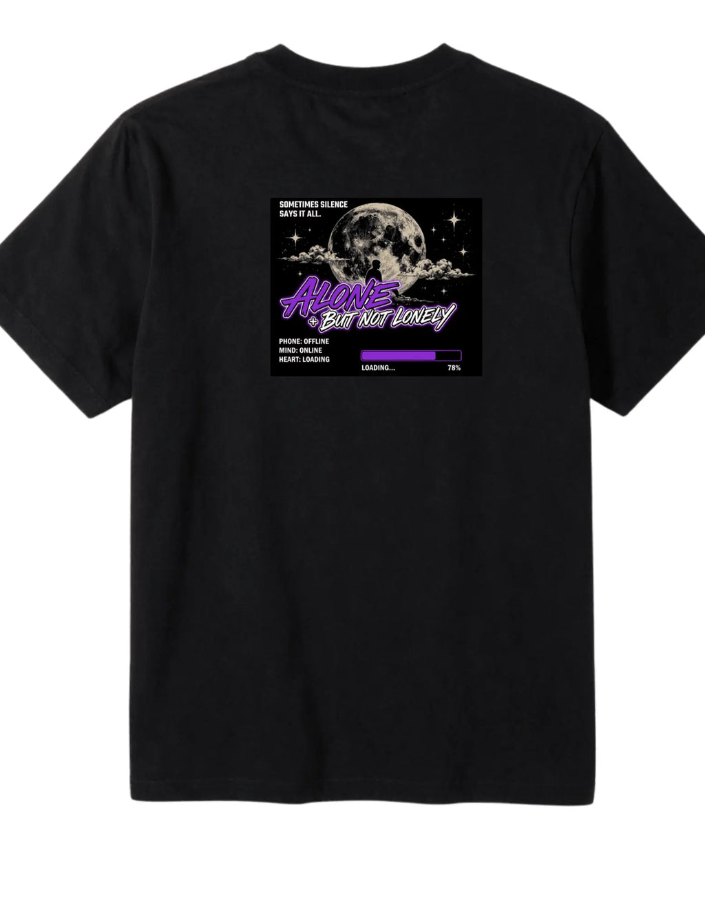 Alone But Not Lonely Women's Graphic T Shirt
