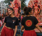 durga puja t shirts for women