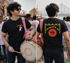 mEN'S bengali printed t shirts FOR DURGA pUJA