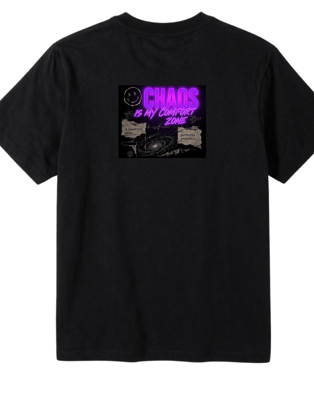 Chaos Is My Comfort Zone Women's Graphic Tee - DELULU DRIP™