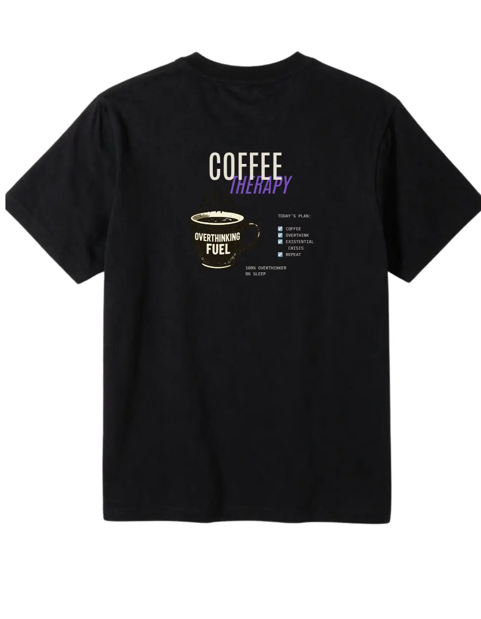 coffee_therapy_black_t_shirt