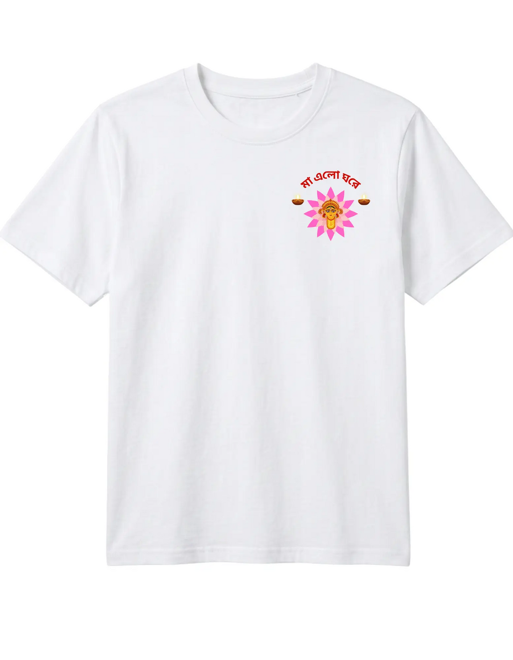 girls t shirt with ma durga photo