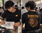 Dragon King Dragon Print T-Shirt for Men