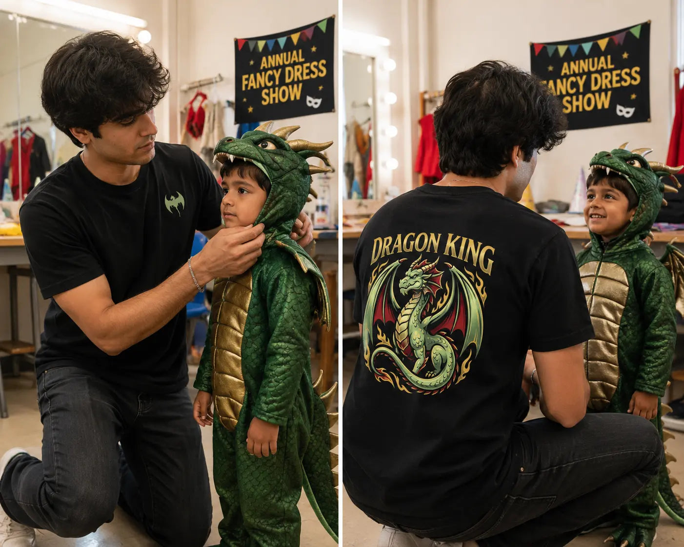 Dragon King Graphic T-Shirt for Men