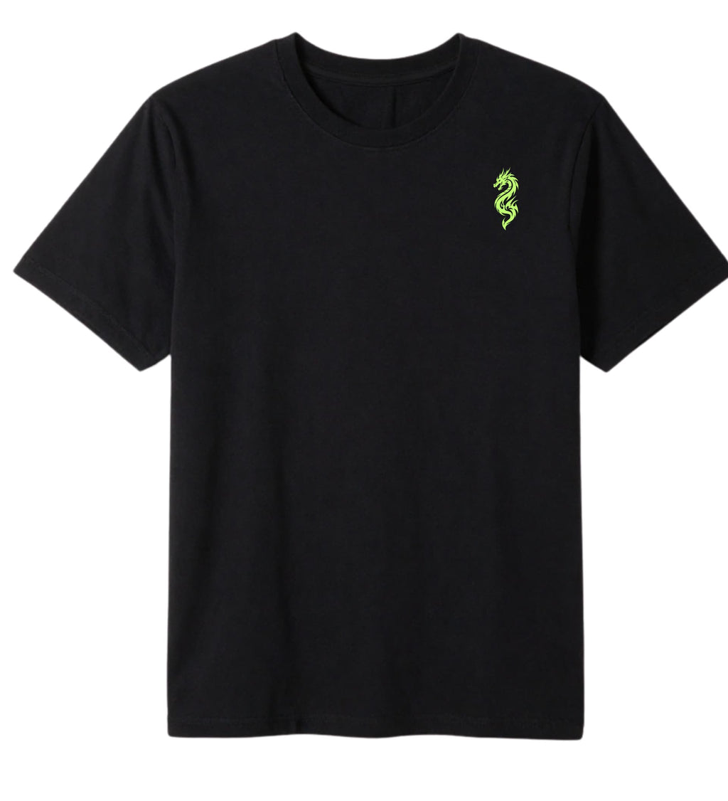 Dragon Born Green Dragon Print T-Shirt