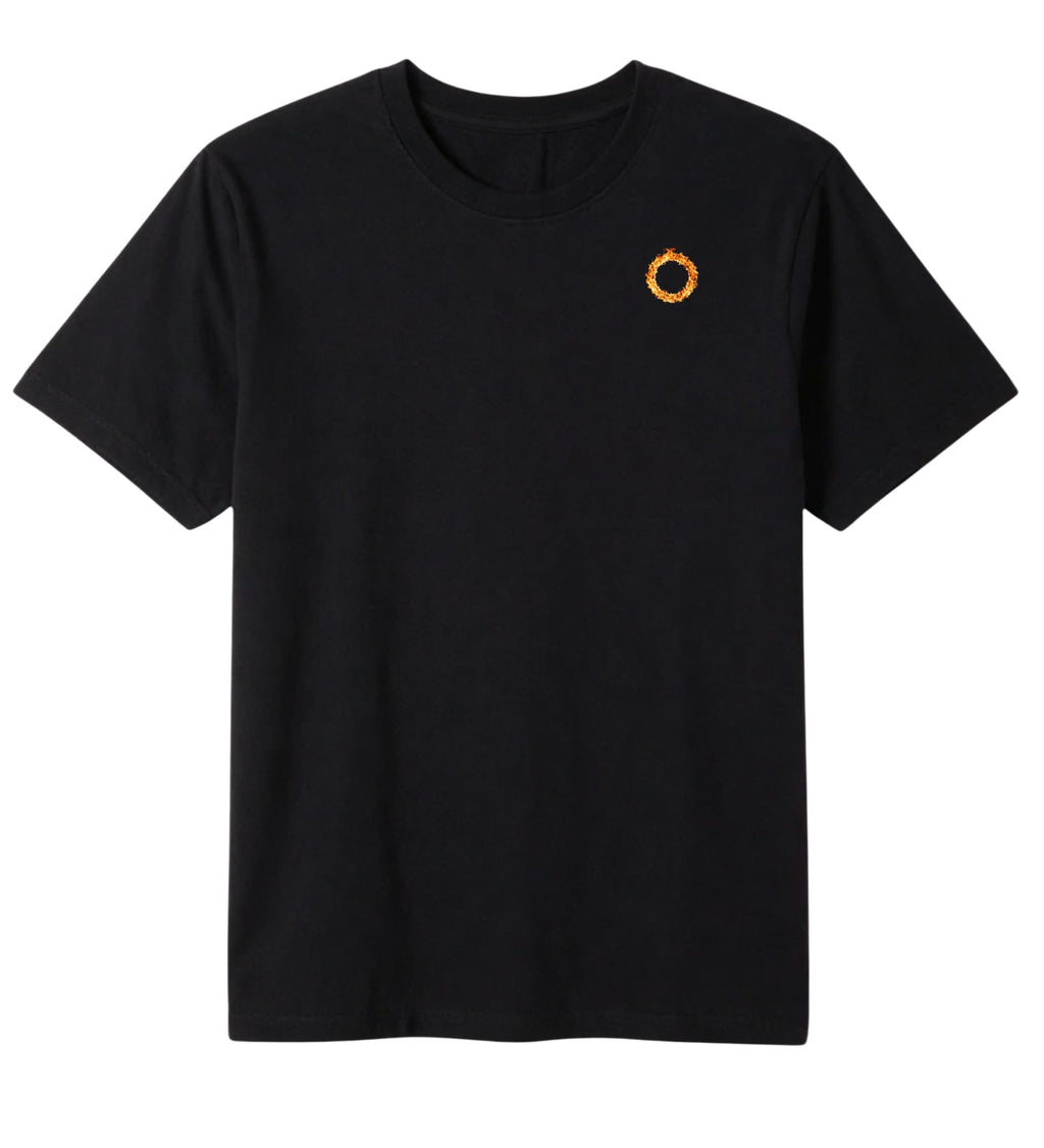 Dragon Ring Fire Dragon Print T-Shirt