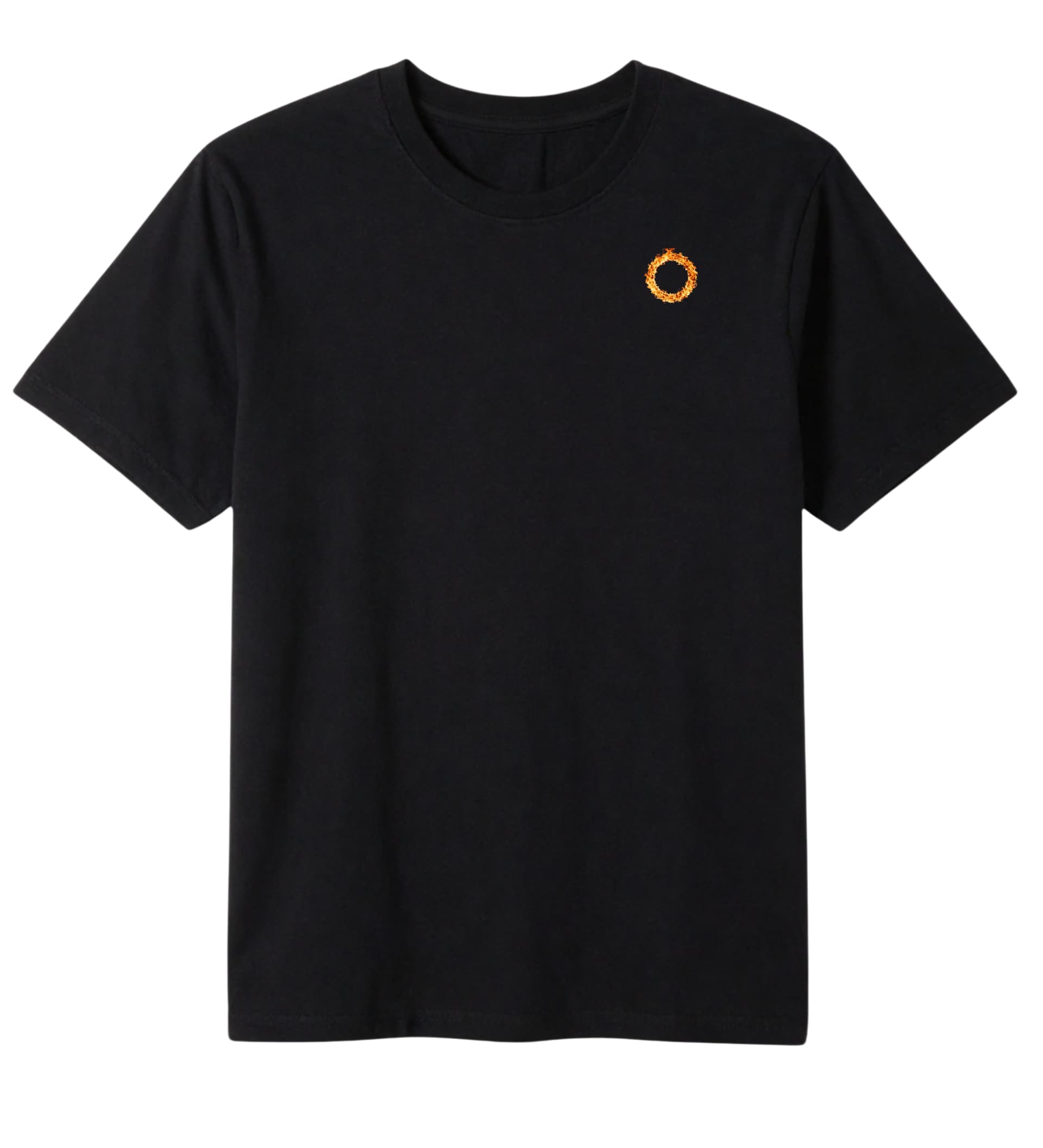 Dragon Ring Fire Dragon Print T-Shirt