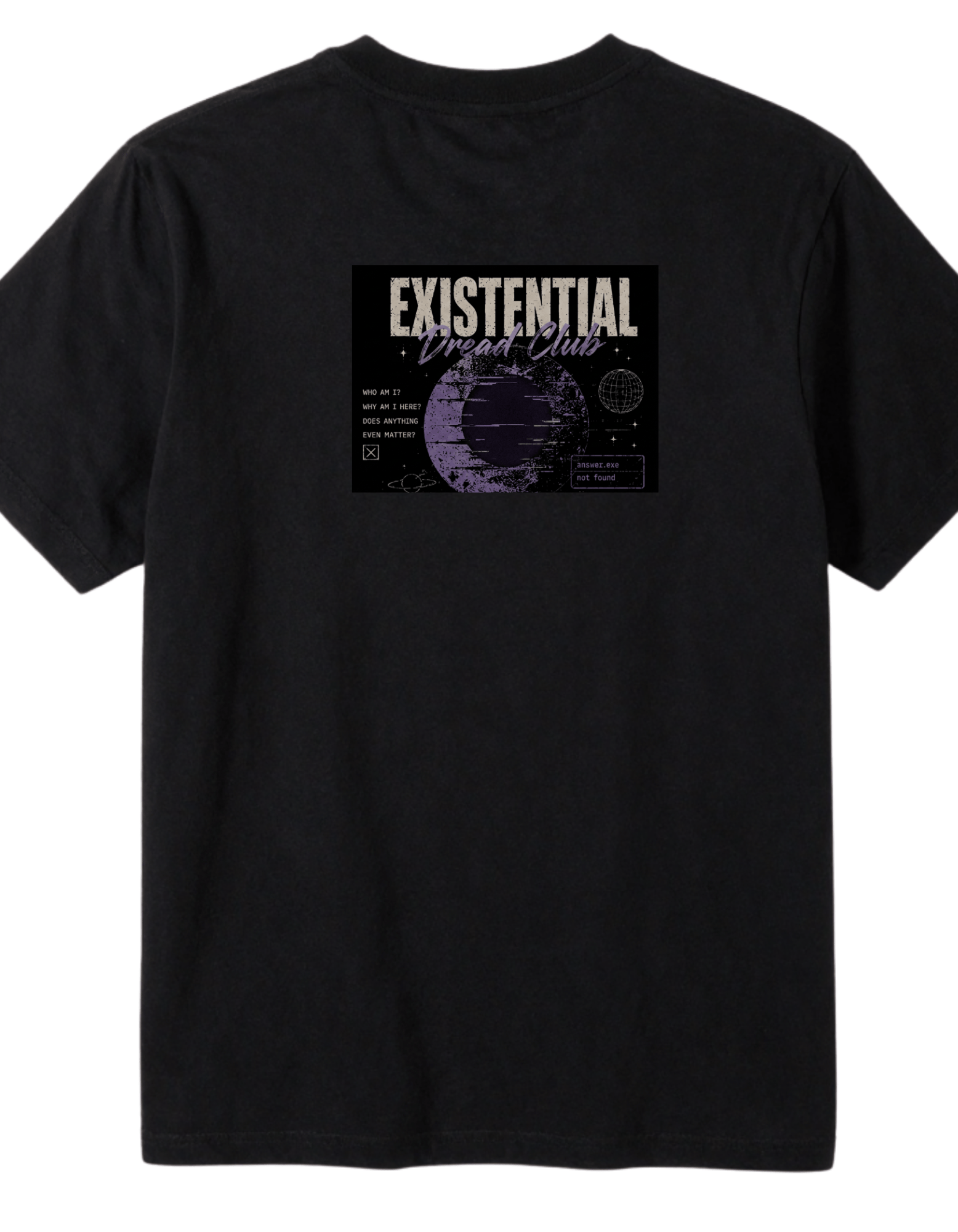 Existential Dread Club Graphic T-Shirt for Women