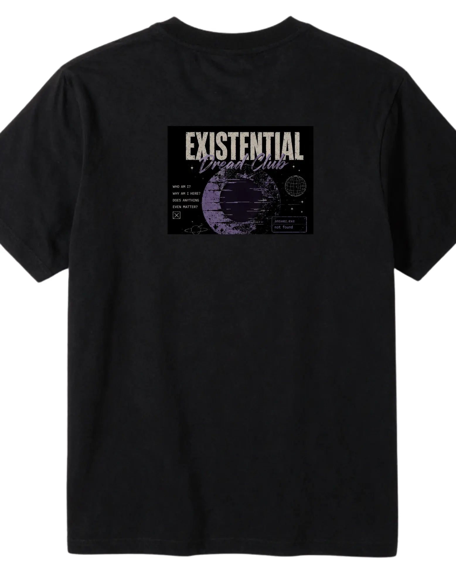 Existential Dread Club Graphic T-Shirt for Women