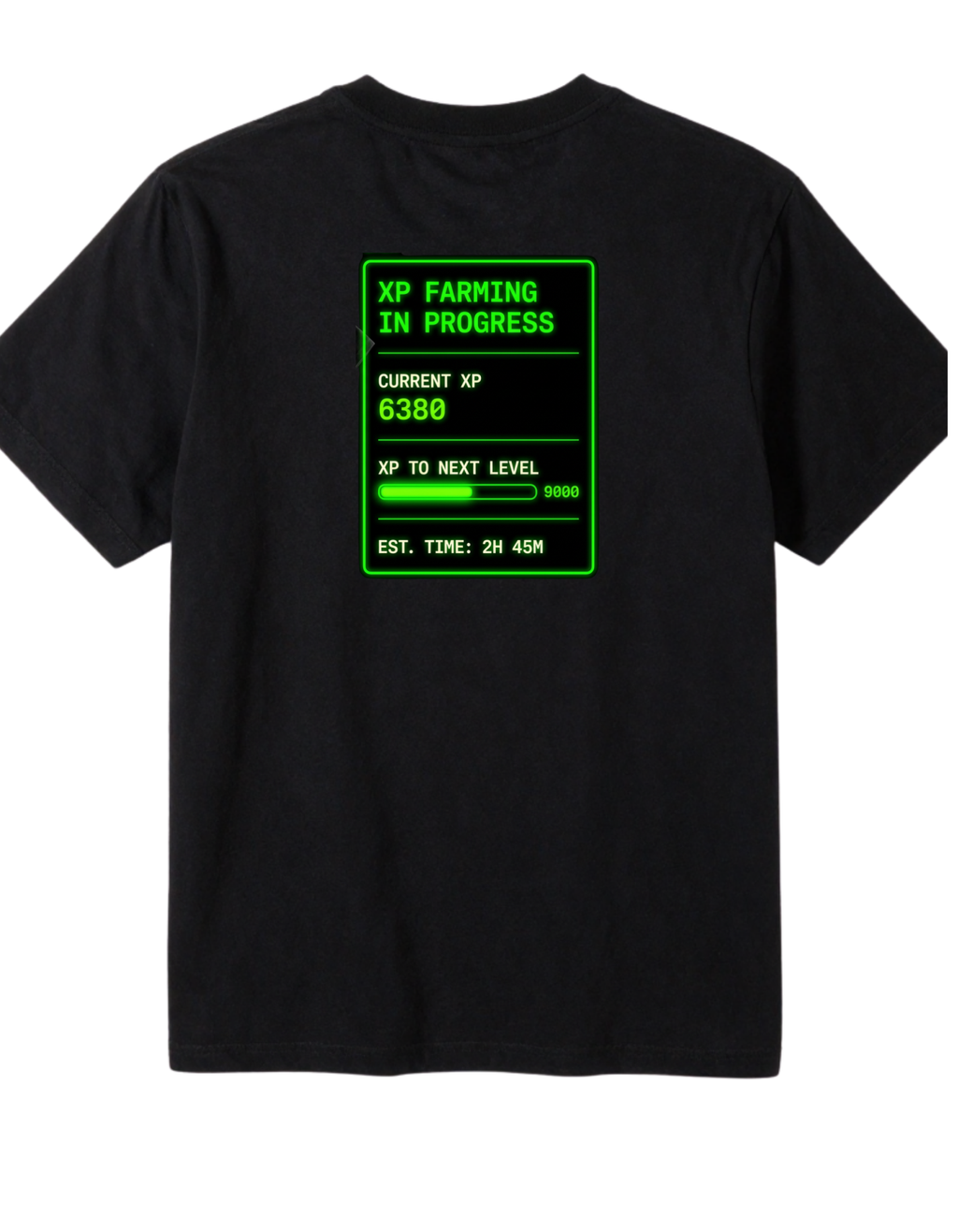 XP Farming in Progress Graphic Gaming T-Shirt for Men