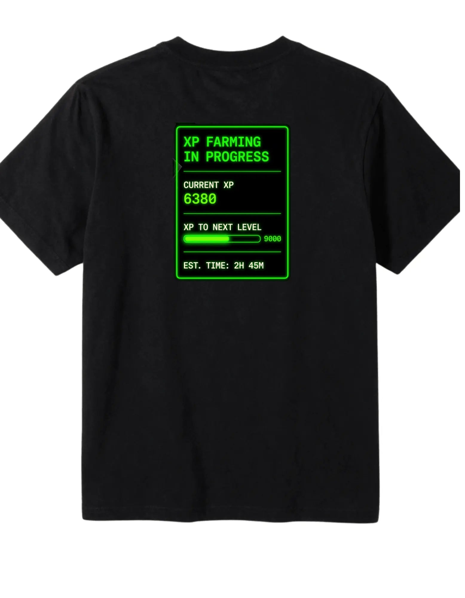 XP Farming in Progress Graphic Gaming T-Shirt for Men