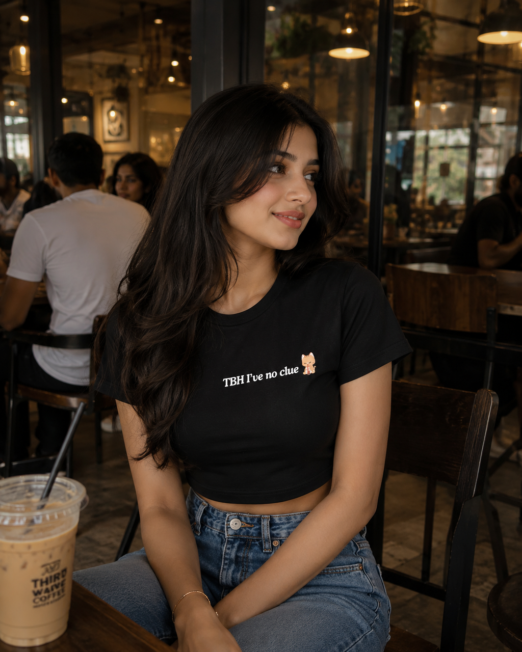 Why am I having so many menty bs crop t shirt