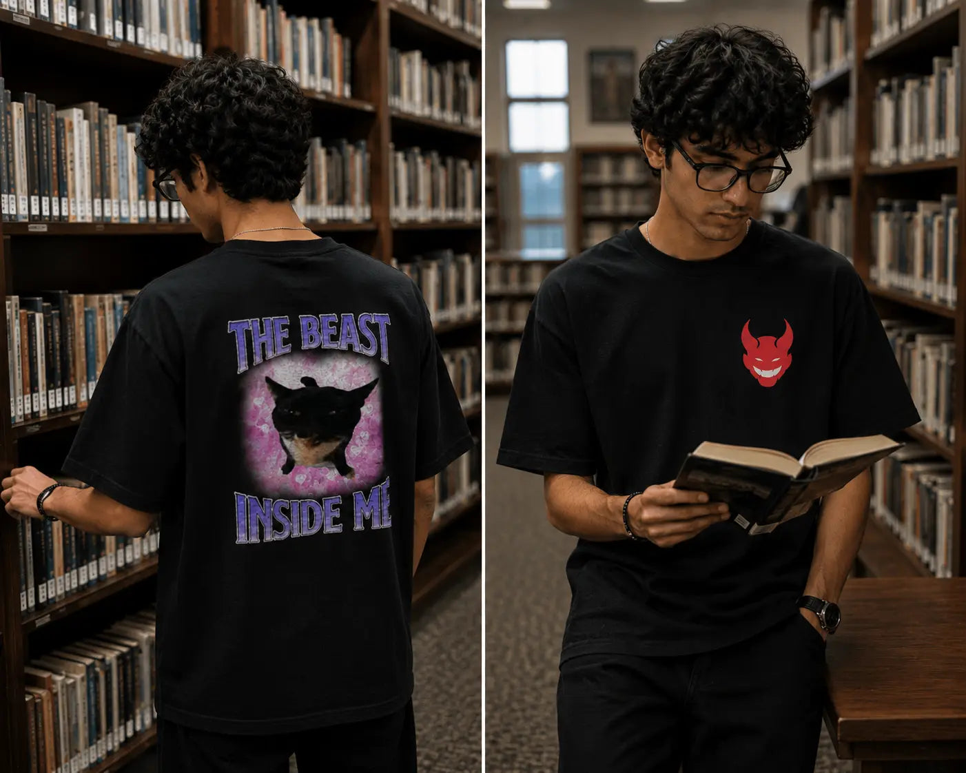 The Beast Inside Me Meme T-Shirt