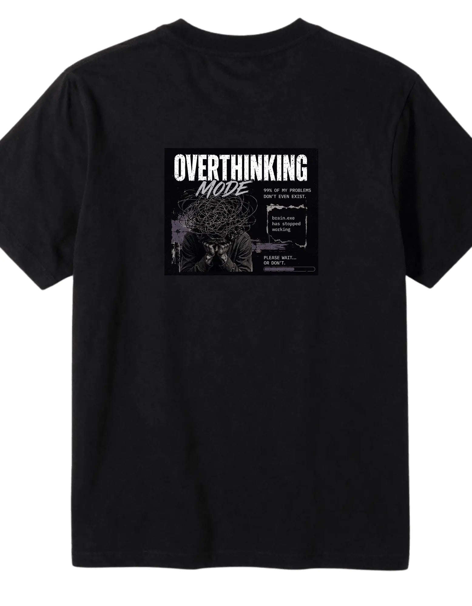 Overthinking Mode Graphic T-Shirt for Women