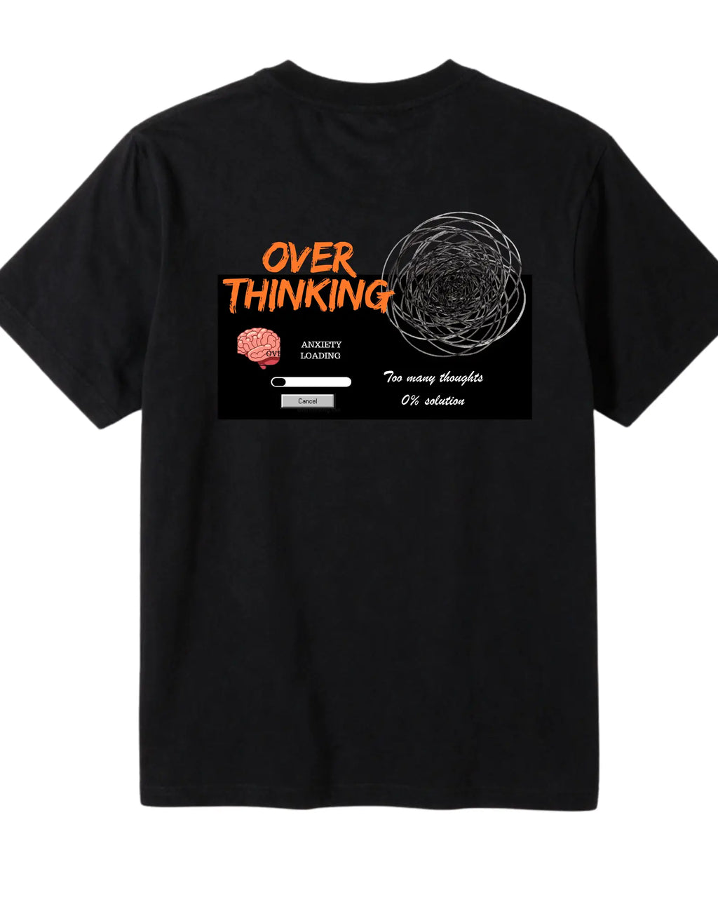 Overthinking Graphic T-Shirt for Men