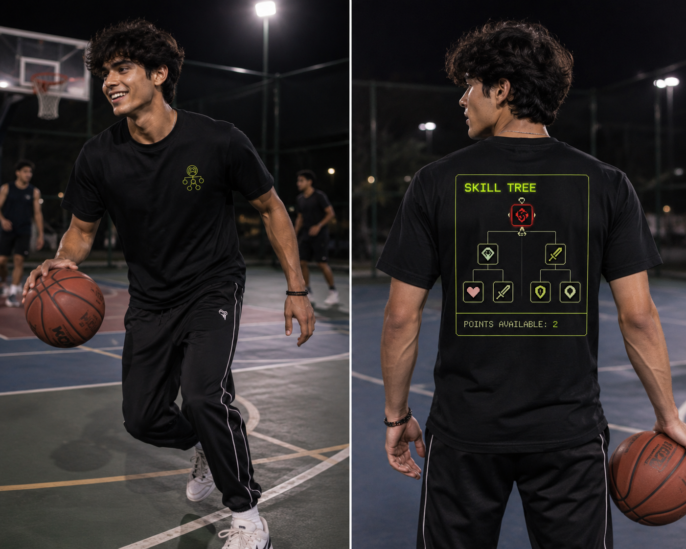 Skill Tree Gaming T-Shirt for Men