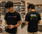 Social Battery Graphic T-Shirt for Men