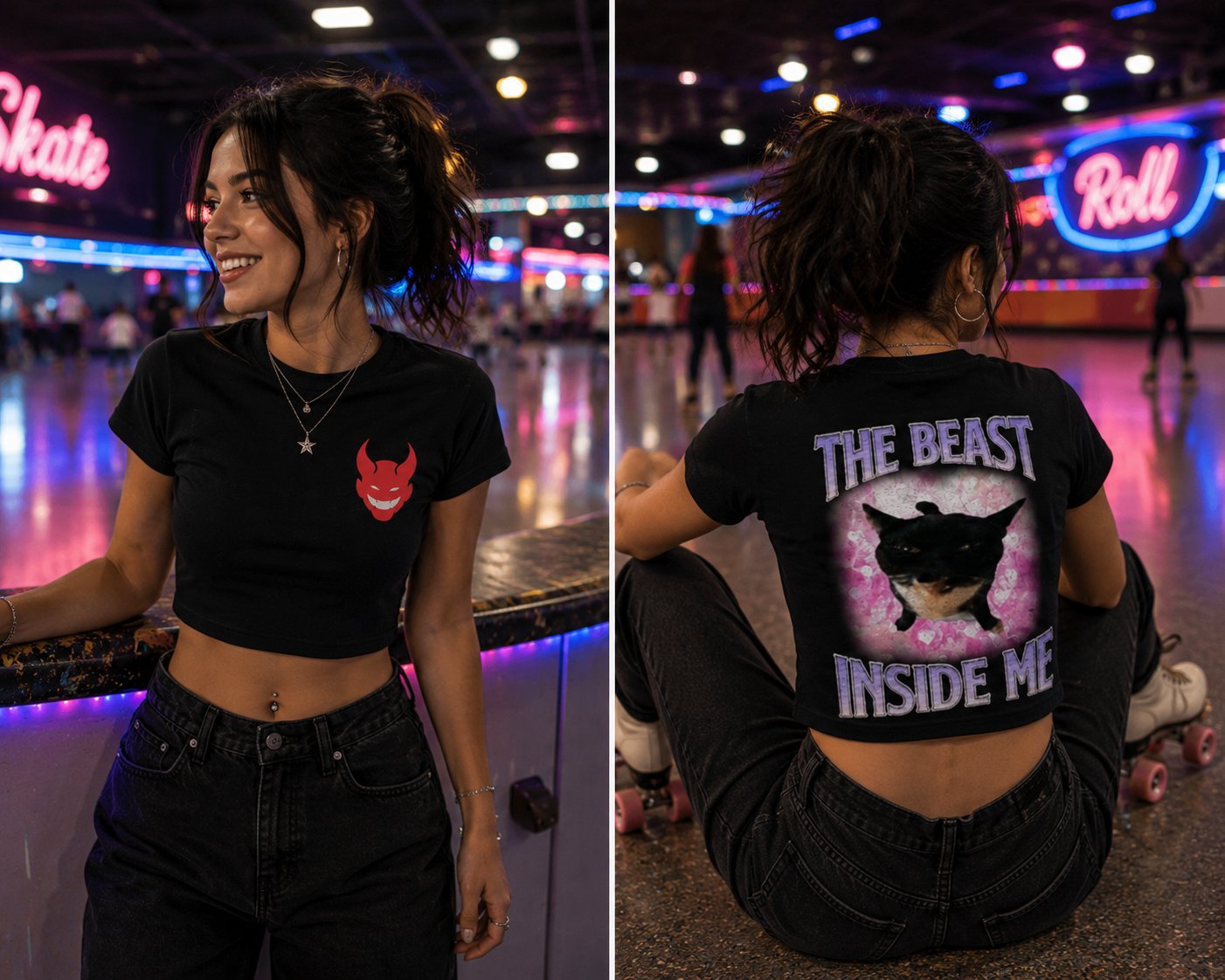 beast-inside-me-tshirt-for-women