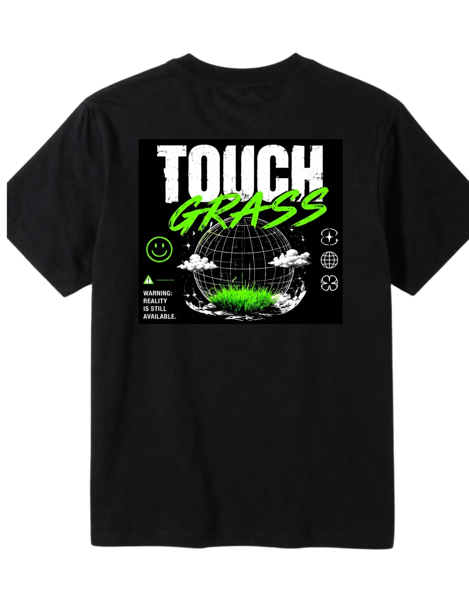 Touch Grass Graphic Tee for Men